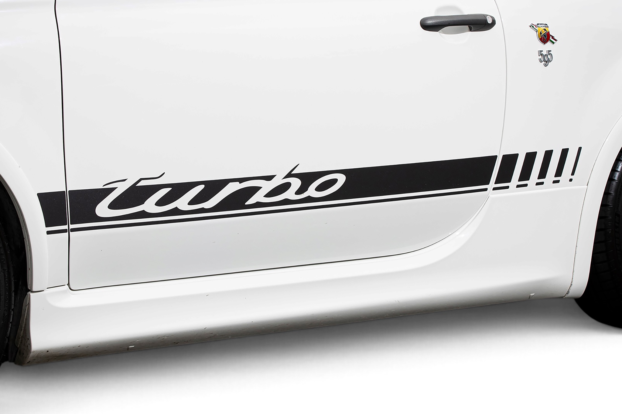 サイドデカール "turbo"